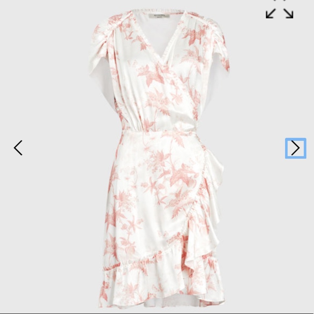 NWT ALLSAINTS Zini Evolution Dress Size 4